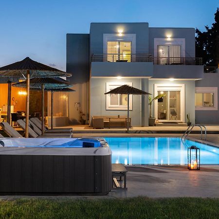 Ethria Pool Villa With Heated Jacuzzi Afantou Eksteriør bilde